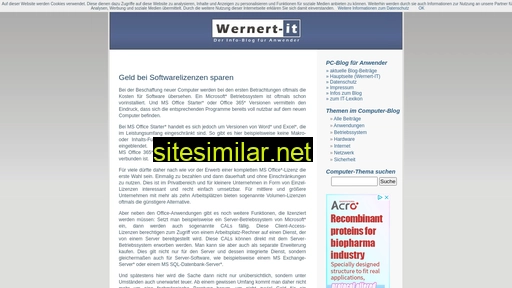 wernert-it-blog.de alternative sites