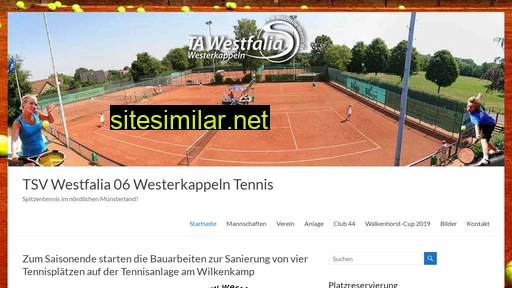 westfalia-tennis.de alternative sites