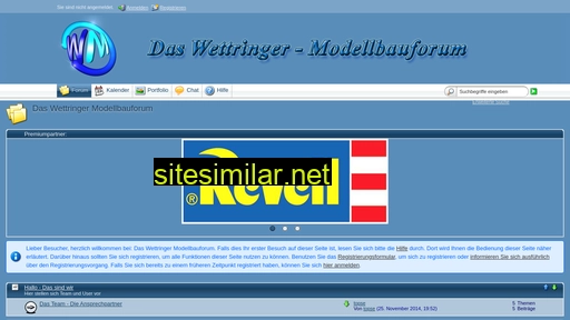 wettringer-modellbauforum.de alternative sites