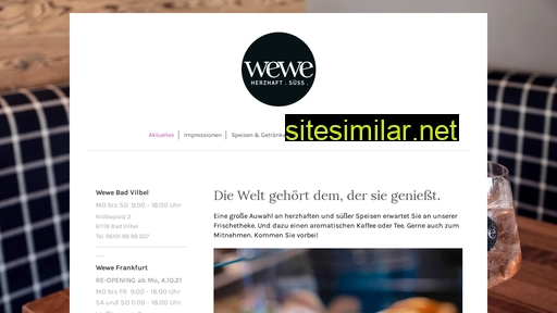 wewe-cafe.de alternative sites