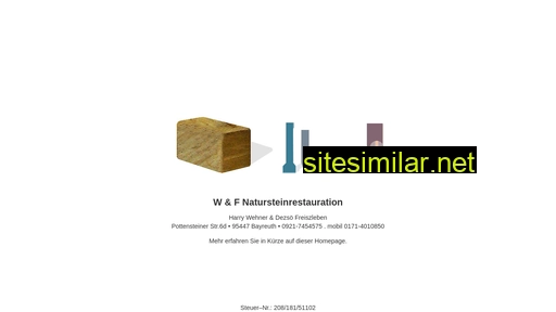Wf-natursteinrestauration similar sites