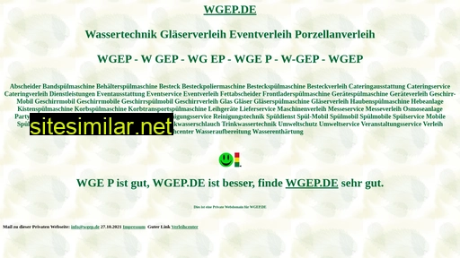 wgep.de alternative sites