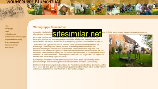 wg-blumenthal.de alternative sites