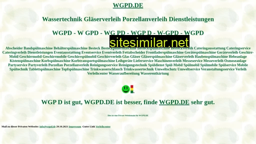wgpd.de alternative sites
