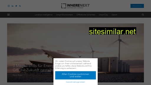 wherenext.esri.de alternative sites