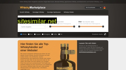 whiskymarketplace.de alternative sites