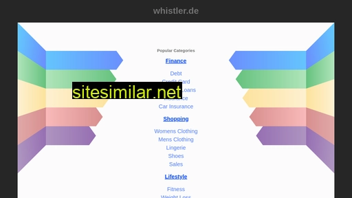 whistler.de alternative sites