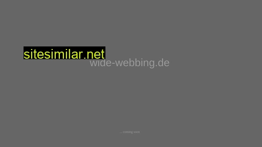 wide-webbing.de alternative sites