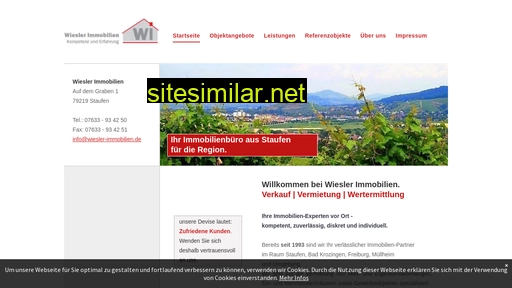 wiesler-immobilien.de alternative sites