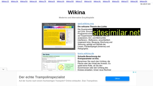 wikina.de alternative sites