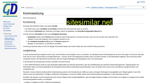 wiki.gutes-deutsch.de alternative sites