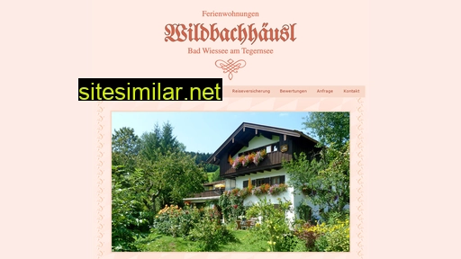 wildbachhaeusl.de alternative sites