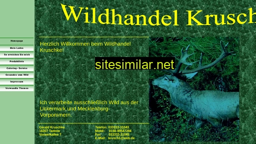 wildhandel-kruschke.de alternative sites