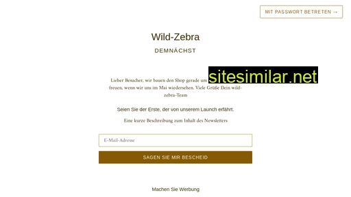 wild-zebra.de alternative sites