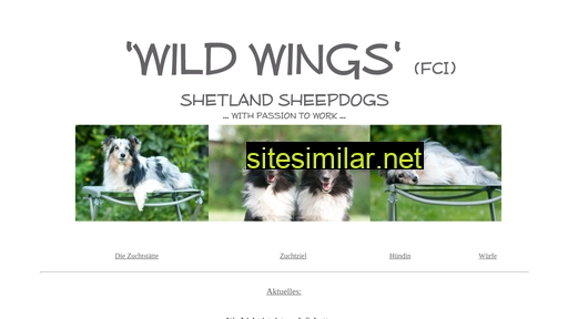 wildwings-shelties.de alternative sites
