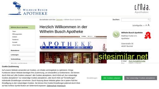 wilhelm-busch-apotheke.de alternative sites