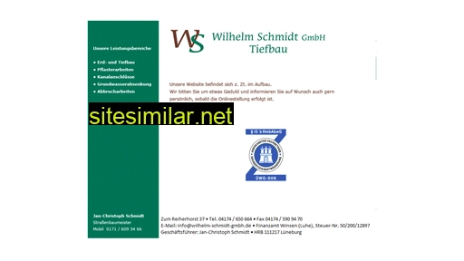 Wilhelm-schmidt-gmbh similar sites