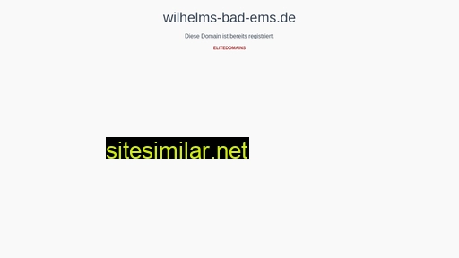 wilhelms-bad-ems.de alternative sites