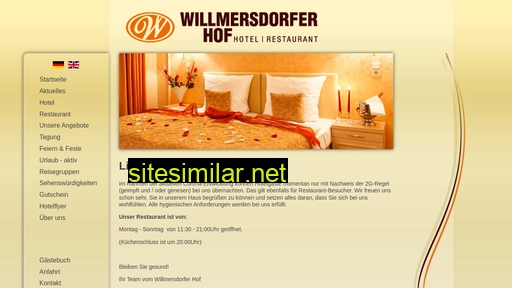 willmersdorferhof.de alternative sites