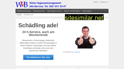 wilma-schaedlingsbekaempfung-berlin.de alternative sites