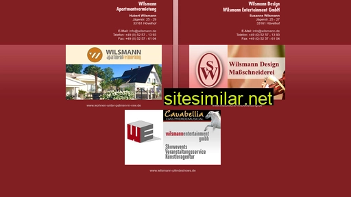 Wilsmann similar sites