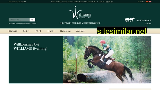 williams-eventing.de alternative sites