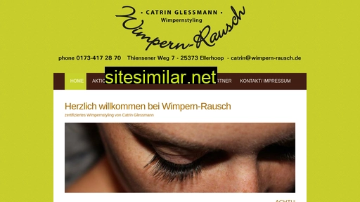 wimpern-rausch.de alternative sites