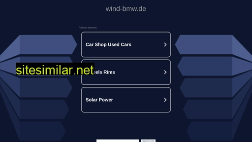 wind-bmw.de alternative sites