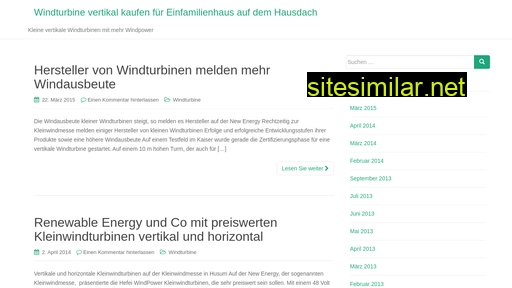 windturbinen-dach.de alternative sites