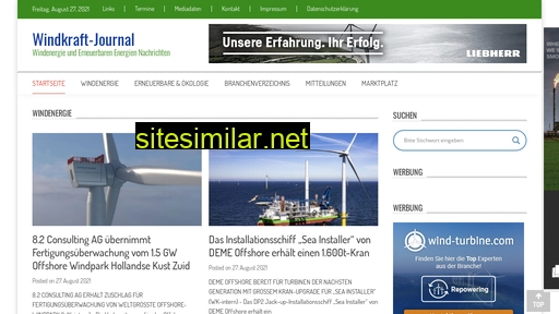 Windkraft-journal similar sites