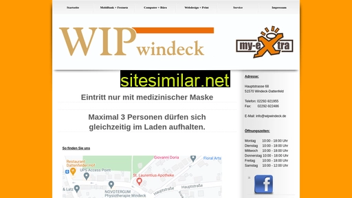 wipwindeck.de alternative sites