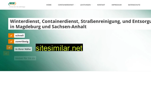 wir-entsorgung.de alternative sites