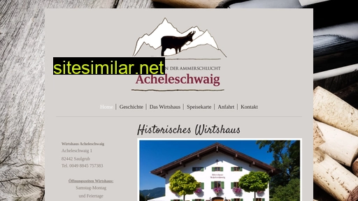 wirtshaus-acheleschwaig.de alternative sites