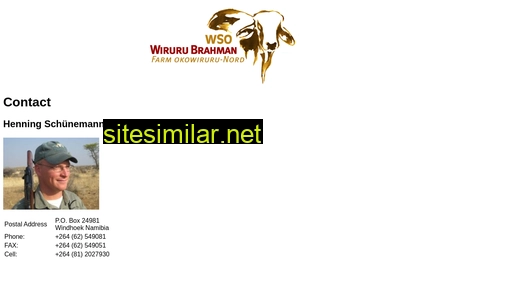 wiruru-brahman.de alternative sites