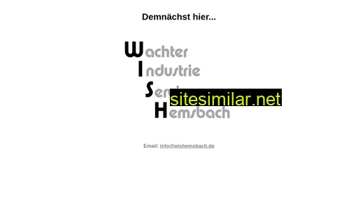 wishemsbach.de alternative sites