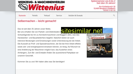 wittenius.de alternative sites