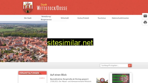 wittstock.de alternative sites
