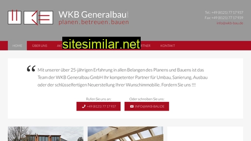 wkb-bau.de alternative sites