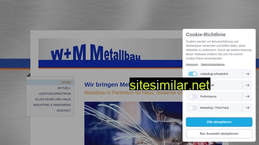 wm-metallbau.de alternative sites