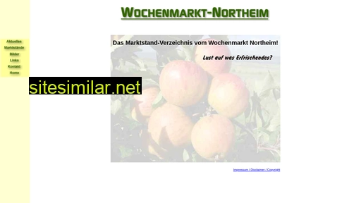 wochenmarkt-northeim.de alternative sites