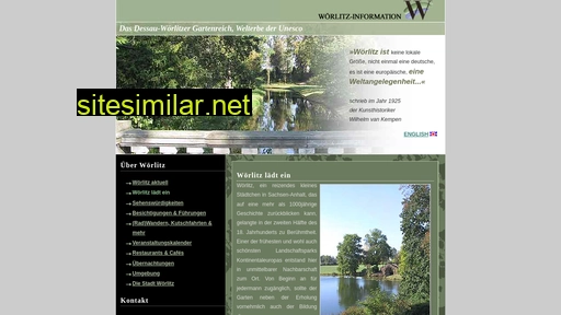 Woerlitz-information similar sites