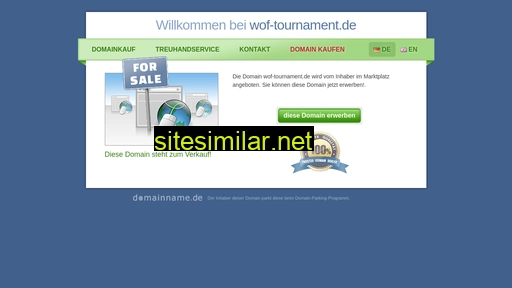 wof-tournament.de alternative sites