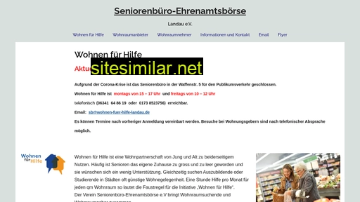 wohnen-fuer-hilfe-landau.de alternative sites