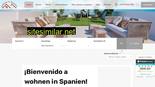 Wohnen-in-spanien similar sites