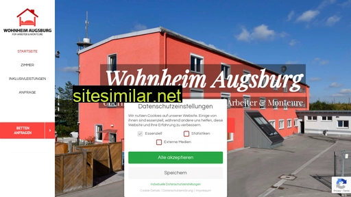 wohnheim-augsburg.de alternative sites