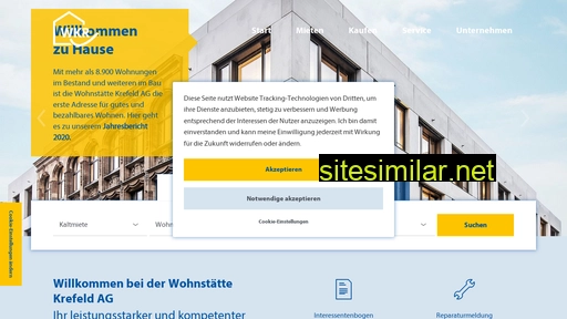 wohnstaette-krefeld.de alternative sites