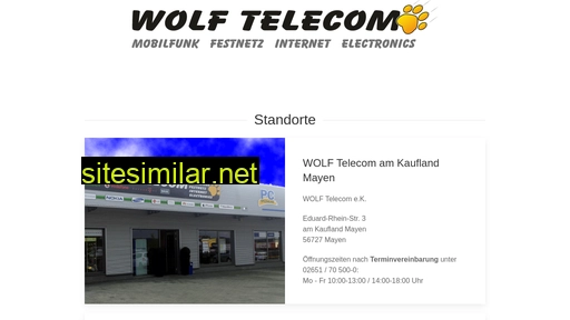 Wolf-telecom similar sites