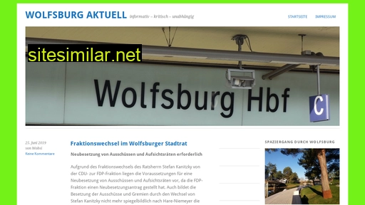 Wolfsburg-aktuell similar sites
