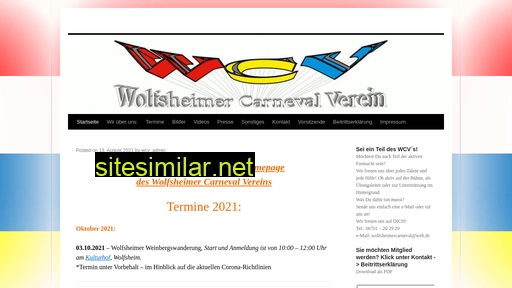 wolfsheimer-carneval.de alternative sites