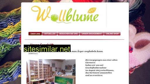 Wollblume-online similar sites